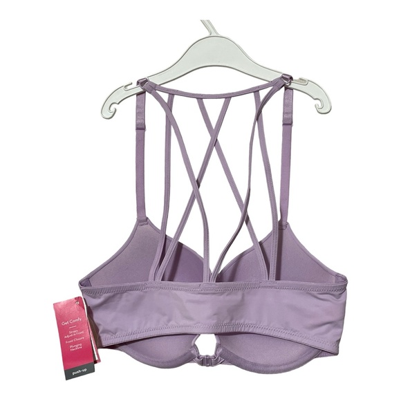 Xhilaration Push Up Bra Underwire Lilac Purple T-Shirt Bra Lot of 2 Size 32D - Picture 6 of 12